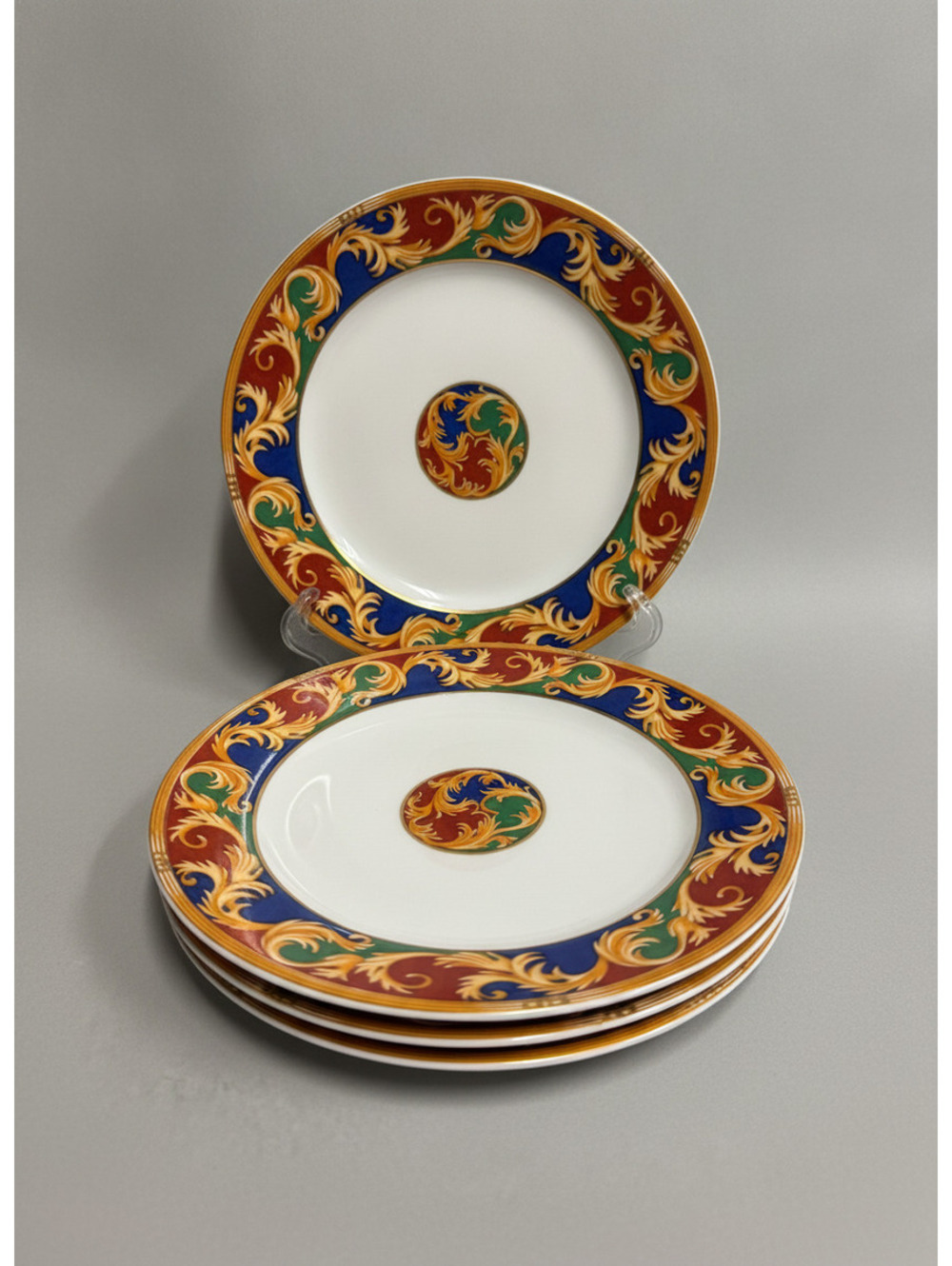 Rosenthal Renaissance Carlotta Fine Porcelain Salad Plates Set of 4